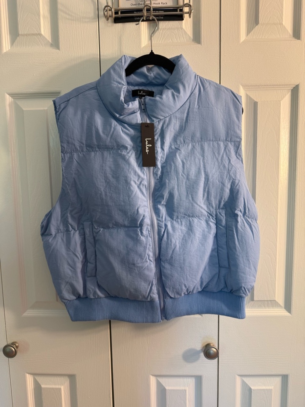 Lulu's Soft Sky Blue Puffer Vest
